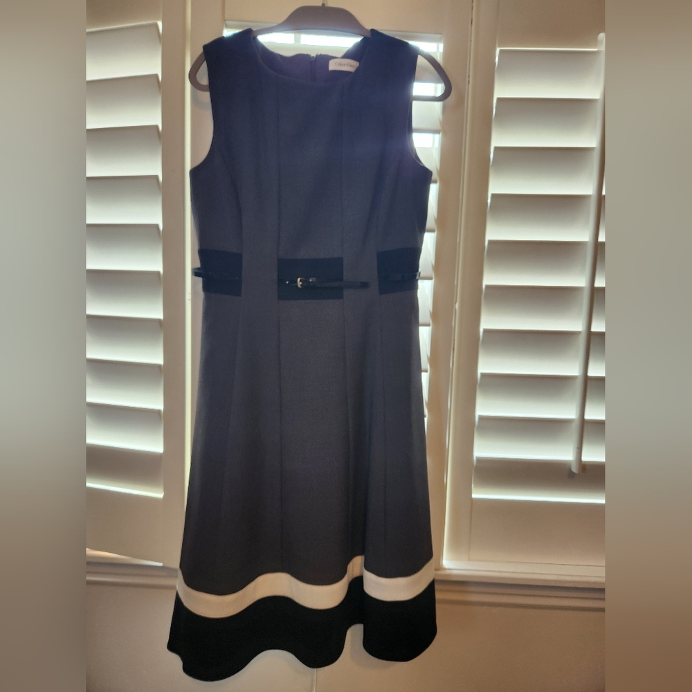 Calvin Klein Grey size 2 dress